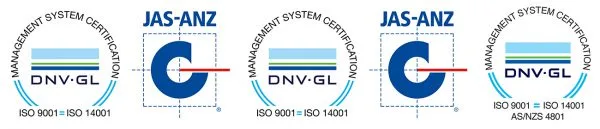 Allied JAS ANZ ISO Certifications